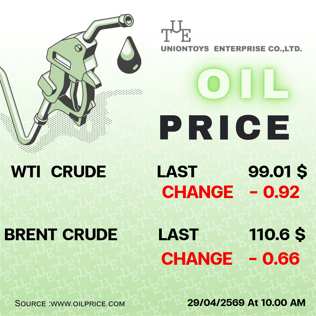 Uniontoys Oil Price Update - 29-04-2026